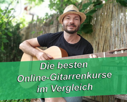 Online Gitarre lernen Gitarrenkurse Vergleich